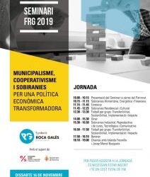 Seminari sobre municipalisme, cooperativisme i sobiranies per una política econòmica transformadora.